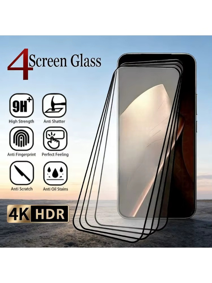 4er-Pack Displayschutzfolie aus gehärtetem Glas für Xiaomi 15T 14T 13T 12T 11T Pro und weitere Modelle, transparent - Bild 6