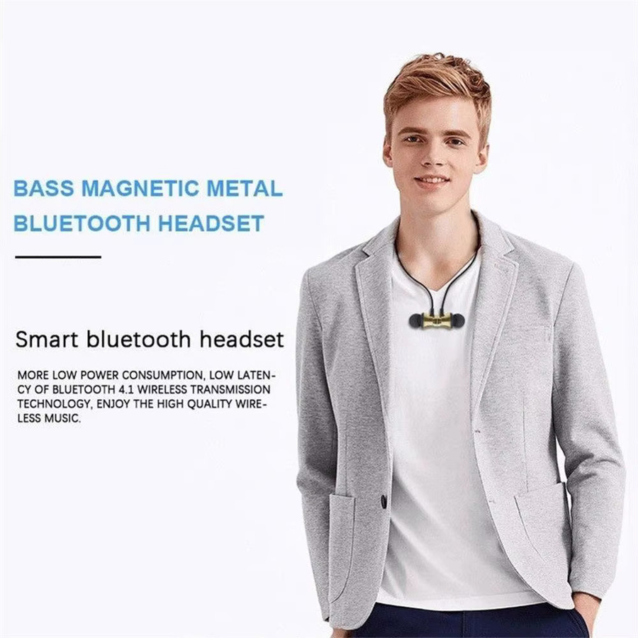 VORTNGLE Bluetooth 4.2 Stereo In-Ear Kopfhörer Musik-Headset in Schwarz oder Silber - Bild 4