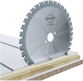 EDESSÖ Handkreissägeblatt MULTImat Dünnschnittsägeblatt für Akku-Maschinen, Carbide Tipped, Farbe: Silber, Durchmesser: 136 mm, Breite: 1,8 mm, Höhe: 1,2 mm, Bohrung: 20 mm, Zähnezahl: 30 - Bild 1
