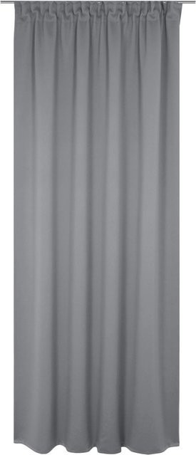 ERWIN M. Verdunklungsvorhang Granat in Silber, Breite: 142 cm, Höhe: 145 cm - Bild 1