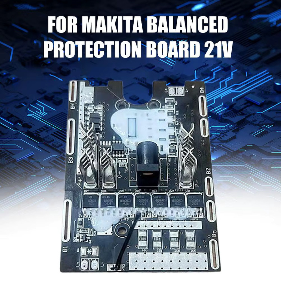 Makita Symmetrische Schutzplatte 18650 für Li-Ion Akku-Packs in Schwarz - Bild 4