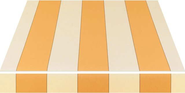 Spettmann Kassettenmarkise VC 1000 mit Handkurbel, Gestell Anthrazit, Bezug Beige-Orange-Gestreift aus Polyacryl, Breite: 350 cm, Ausladung: 200 cm - Bild 1