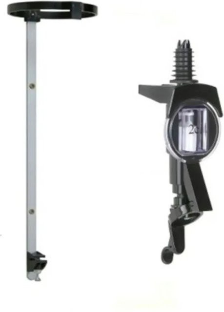 Ich-Zapfe Spirit Master Portionierer 2 cl Dosierer für 3 Liter Flaschen in Schwarz mit Wandhalter und Non-Drip Funktion - Bild 1