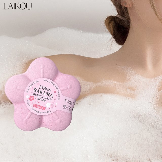 LAIKOU Sakura Badesalz, 30g, Unisex - Bild 1