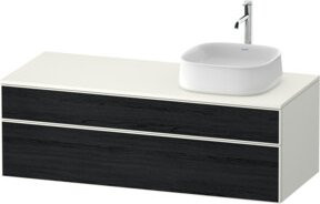 Duravit Waschtischunterschrank Zencha in Schwarz und Weiß mit Einrichtungs-System B/T/H: 130 x 55 x 44,2 cm - Bild 1