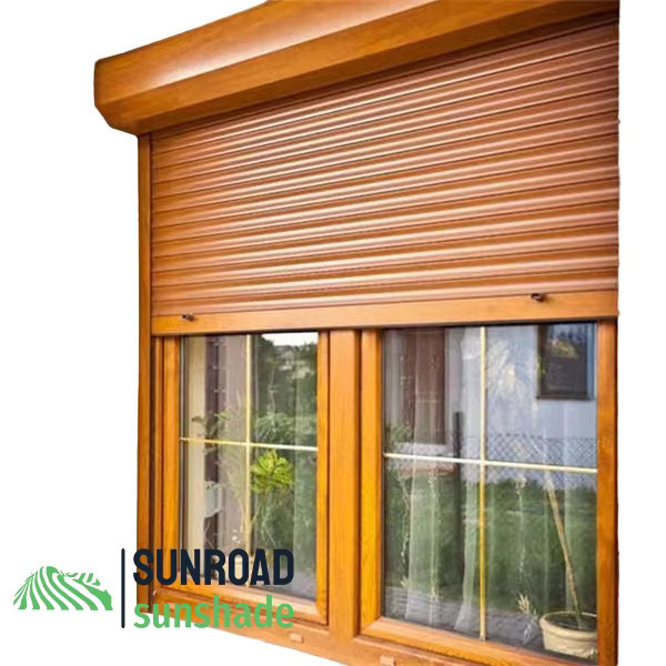Sunroad Aluminium-Schaumstoff-Rolladen als isolierter Außen-Sicherheitsfensterladen aus Aluminium - Bild 1
