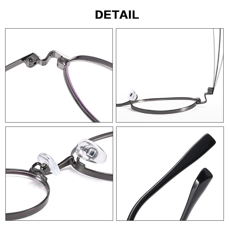Dsnietp Lesebrille, rund, Vollrand - Bild 2