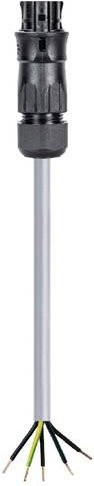 Wieland Electric Anschlussleitung Schwarz 96.453.3083.1 - Bild 1