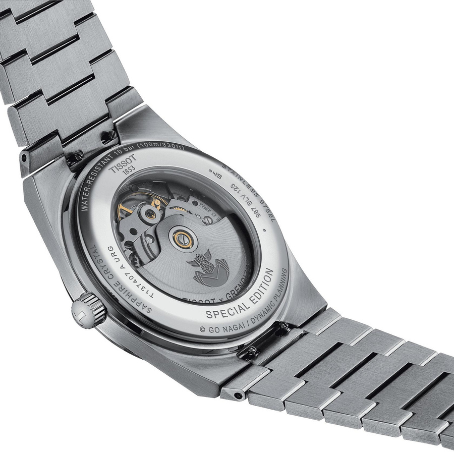 Tissot Herrenuhr PRX UFO Robot Grendizer, Automatik, Edelstahl, 40 mm, 10 ATM - Bild 2