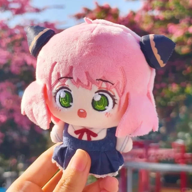 bilibili Spy X Family Anya Forger Plüschpuppe, 10cm, Rosa - Bild 1