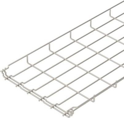 OBO Bettermann Gitterrinne 6000059 in Silber, B/H/L: 30,0 x 3,5 x 300 cm - Bild 1