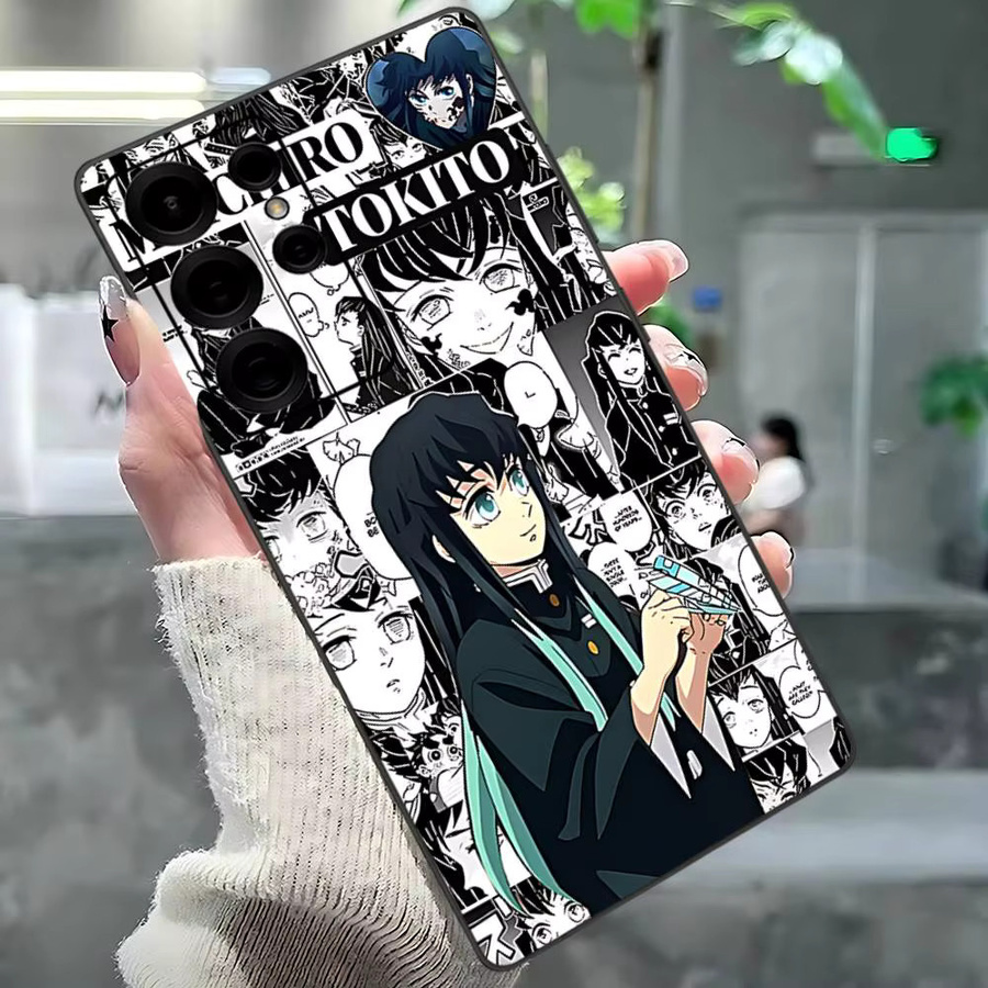M-Muichiro Tokito Demon Slayer Handyhülle für Samsung Galaxy S24 FE S25 Ultra S23 S22 5G Multicolor - Bild 1