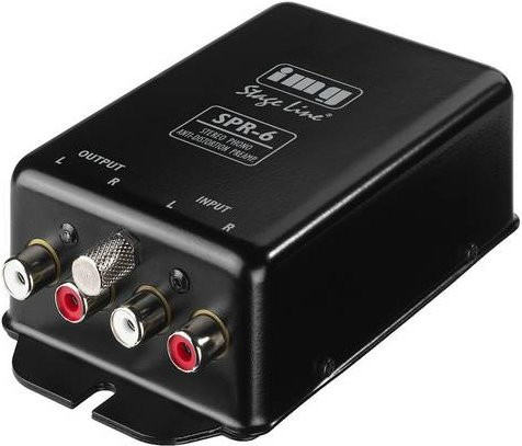 IMG STAGE LINE RIAA-Vorverstärker SPR-6 in Schwarz - Bild 1