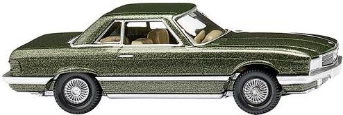 Wiking Modellauto Mercedes Benz 350 SL Dallas in Zypressengrün-Metallic, Maßstab H0 - Bild 1