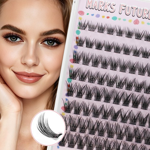 Marks Future Selbstklebende Wimpern, dick und geschwungen - Bild 1