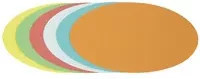 Soennecken Moderationskarte Oval, Multicolor, Papier, B/H: 13,0 x 25,0 cm - Bild 1