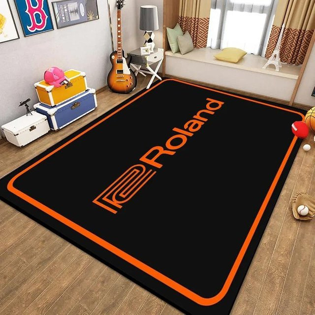 Karpetti Schlagzeugteppich mit Schallschutz in Schwarz, B/T: 120 x 80 cm - Bild 1