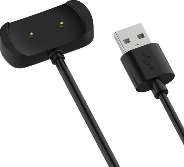 Magnetisches USB-Ladekabel für Amazfit GTR 4, GTS 4, Cheetah, T-Rex Ultra, T-Rex 2 und GTR 3/GTS 3 in Schwarz - Bild 1