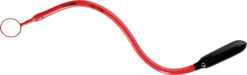 KS Tools Suchspiegel mit Schutzisolierung in Rot, 58 mm, normale Linse - Bild 1