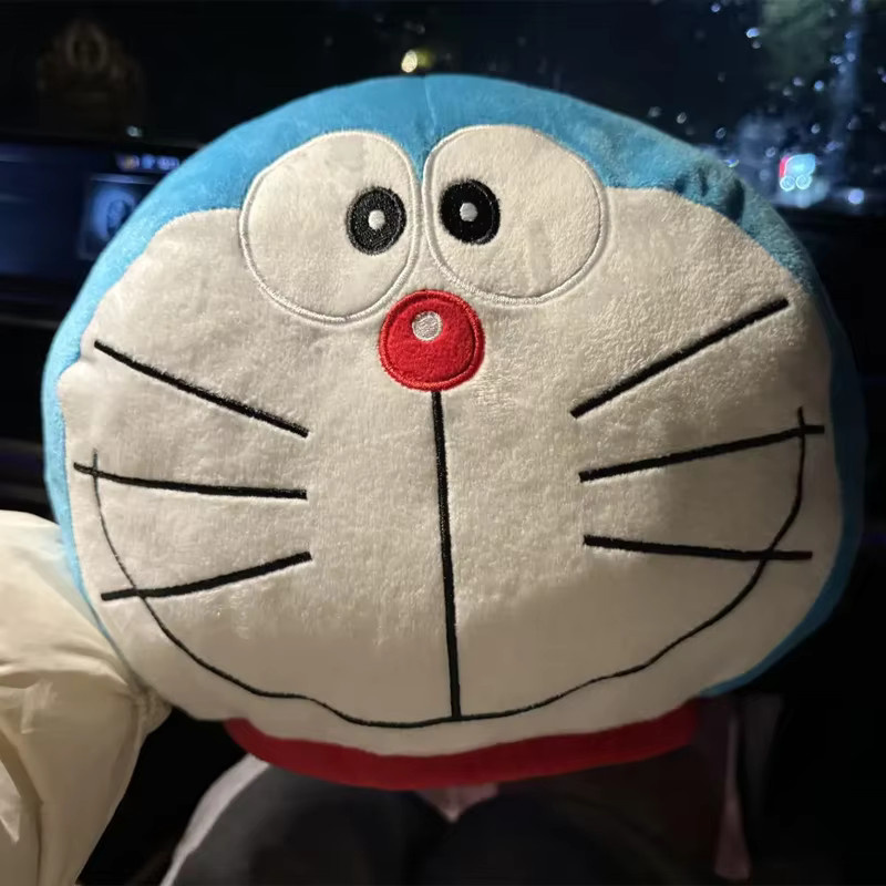 TAKARA TOMY Doraemon Plüschtier Warmwasserbeutel in Blau für Magen und Hände und Füße - Bild 3