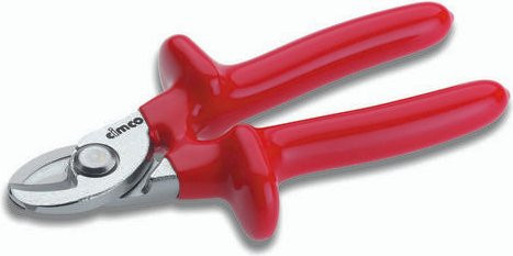 Cimco Kabelschere 120206 in Rot für Alu- und Kupferkabel von 16mm bis 50mm² zur Abisoliertechnik von ein- und mehrdrähtigen Kabeln - Bild 1