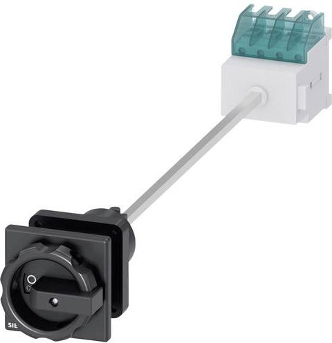 Siemens Lasttrennschalter Schwarz 3polig 16A 6mm² 690 V/AC 3LD20440TK51 - Bild 1