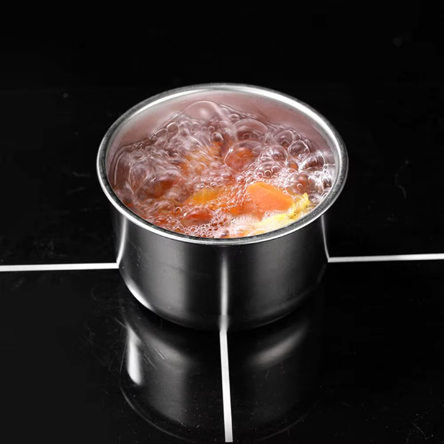 Auslaufsichere Edelstahl-Brotdose von Tupperware in Silber, hitzebeständige Multifunktions-Aufbewahrungsbox mit luftdichtem Verschluss - Bild 4