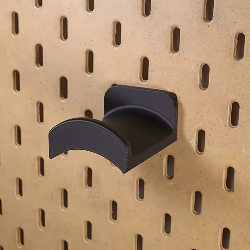 IKEA Skadis Headset-Display-Ständer und Kopfhörer-Aufhänger aus Kunststoff, Schwarz - Bild 5