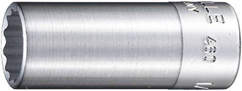 Stahlwille Doppelsechskant Steckschlüsseleinsatz 7/16 Zoll mit 3/8 Zoll Aufnahme, Silber - Bild 1