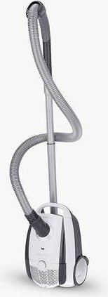 Severin S'Power Snowlight BC 7035 Bodenstaubsauger in Schneeweiss/Platingrau, B/T/H: 49,2 x 29,5 x 26,3 cm - Bild 1