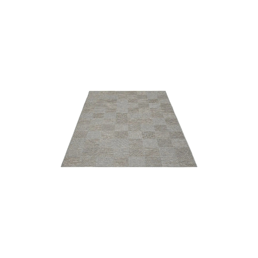 Floornovo Indoor & Outdoor Teppich Grau Gemustert B: 180 cm, T: 67 cm - Bild 2