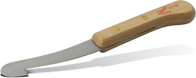 PICARD Pappreißmesser Nr. 225 mit Holzgriff und silberner Klinge, Länge: 205 mm - Bild 1