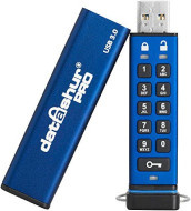 iStorage datAshur PRO USB-Stick 4GB Blau USB 3.2 Gen 1 - Bild 2