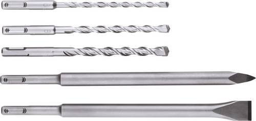 Metabo SDS-plus Bohrer- und Meißelset SP 5-teilig für Beton, Mauerwerk und Stein mit Carbide-Spitze - Bild 1