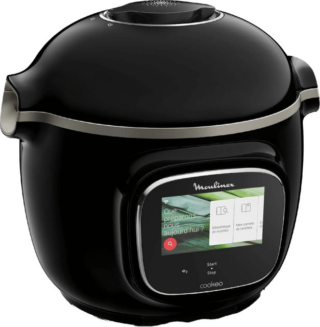 Moulinex Cookeo Touch Multikocher mit WLAN und App-Steuerung, Schwarz - Bild 1