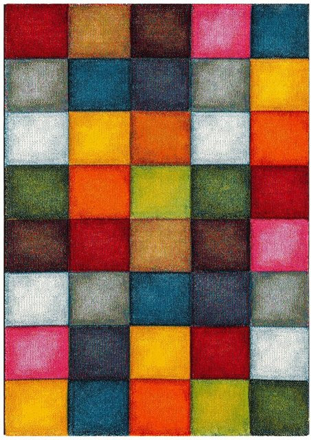 Merinos Teppich Belis bunt, rechteckig, B/L: 60 x 110 cm - Bild 1