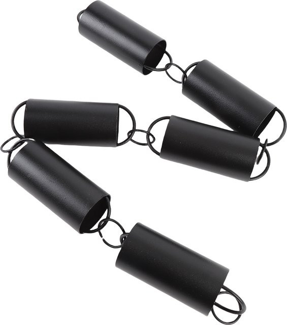 TOPINCN Regenfangkette Zylinder aus Aluminiumlegierung, Schwarz, Höhe: 100 cm - Bild 1