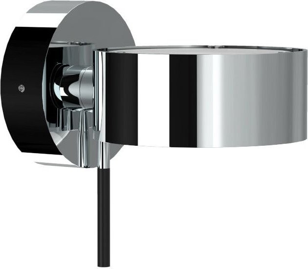 Top Light Puk Mini Wall LED-Wandleuchte in Chrom mit warmweißem Licht (2800K) - Bild 1
