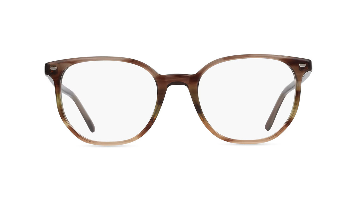 Ray-Ban RX5397 Korrektionsbrille, Vollrand, Hexagonal, Acetat, Unisex, Braun - Bild 1