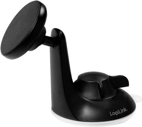 LogiLink AA0110 Magnetische Handy-Kfz-Halterung mit Saugnapf, 360 Grad drehbar, Schwarz - Bild 1