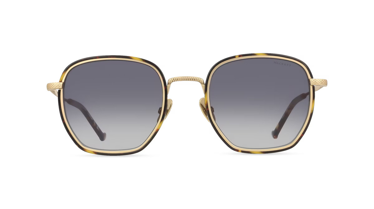 Hackett 932 Sonnenbrille Vollrand, Quadratisch, Titan, Herren, braun - Bild 1