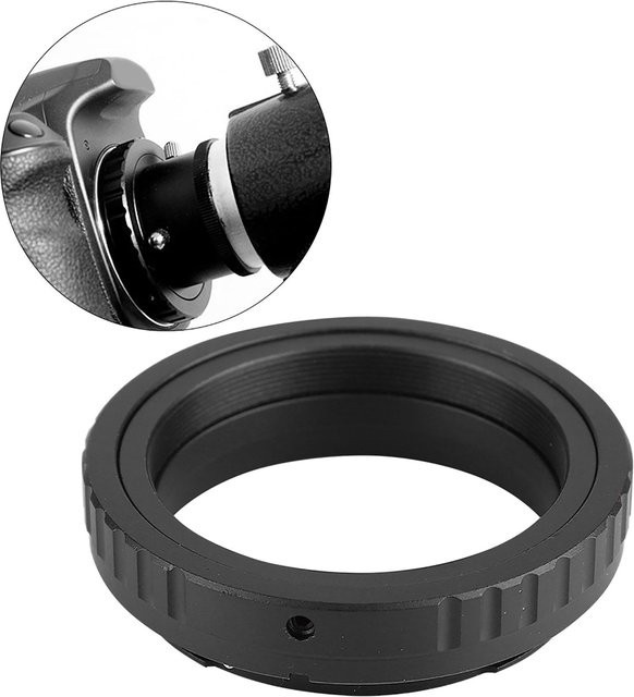 M48 auf 0,75 Mount Adapter Ring für Canon EOS Kameras, Schwarz - Bild 1
