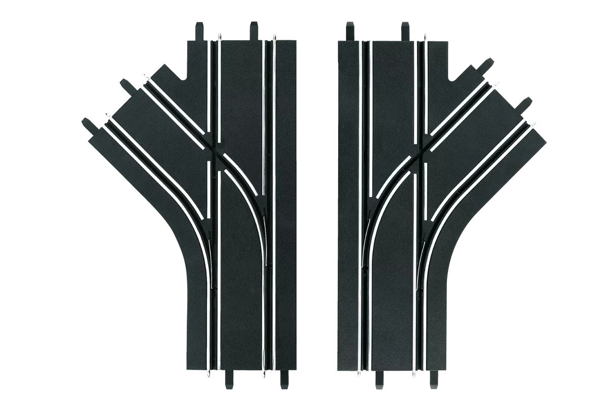 Carrera Mechanical Lane Change Section left+right, Zubehör - Bild 1