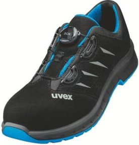 Uvex Halbschuhe 2 trend S1P in Blau Schwarz Größe 48 Weite 12 - Bild 1