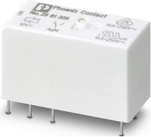 Phoenix Contact REL-MR- 12DC/21HC Miniaturrelais 12 V/DC 1 Wechsler 10er Packung in Weiß - Bild 1