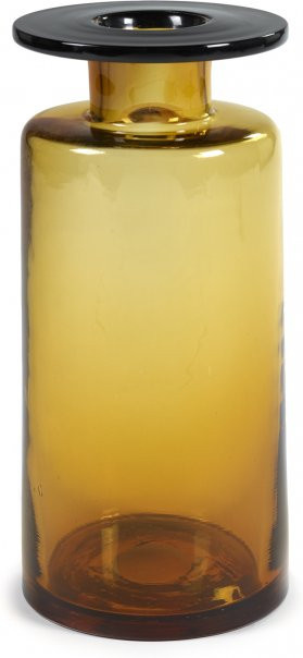 Serax Wind And Fire Flaschenvase aus Glas in Beige - Bild 1