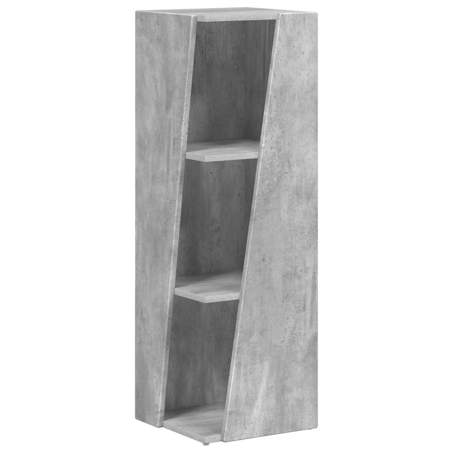 vidaXL Seitenregal in Betongrau aus Holzwerkstoff, modern, B/T/H: 33 x 32 x 100,5 cm - Bild 2