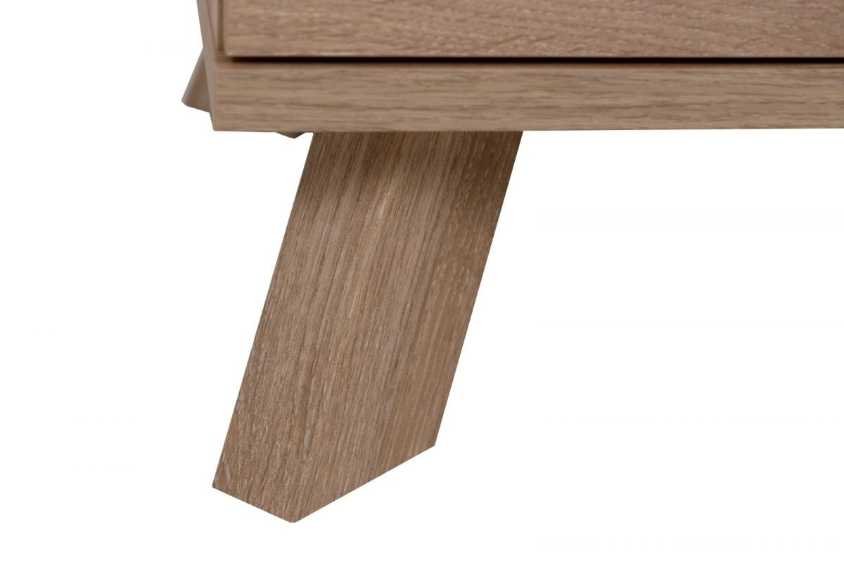 Furn.Design TV-Lowboard Douro in Schweden Eiche mit 2 Schubkästen und 3D-Relief Push-to-Open, B/T/H: 140 x 40 x 50 cm - Bild 4