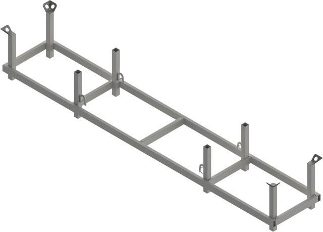 Schake Langguttraverse Feuerverzinkt B/T/H: 400 x 70 x 56 cm - Bild 1