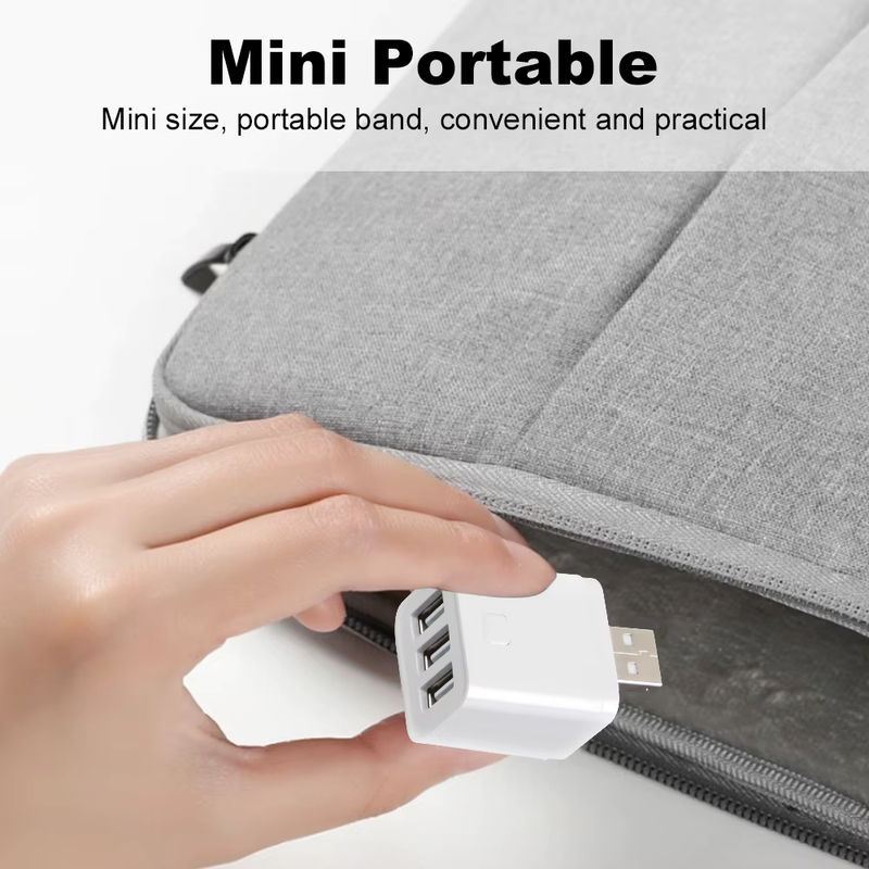 Tuya Smart Micro USB Adapter Schalter WiFi und Zigbee kompatibel mit Alexa und Google Home, Weiß - Bild 4
